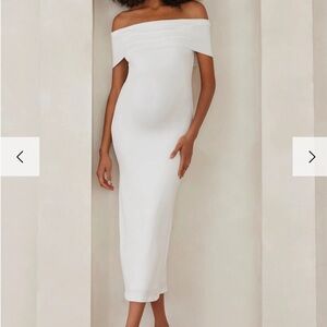 Bumpsuit Bianca Dress White - L